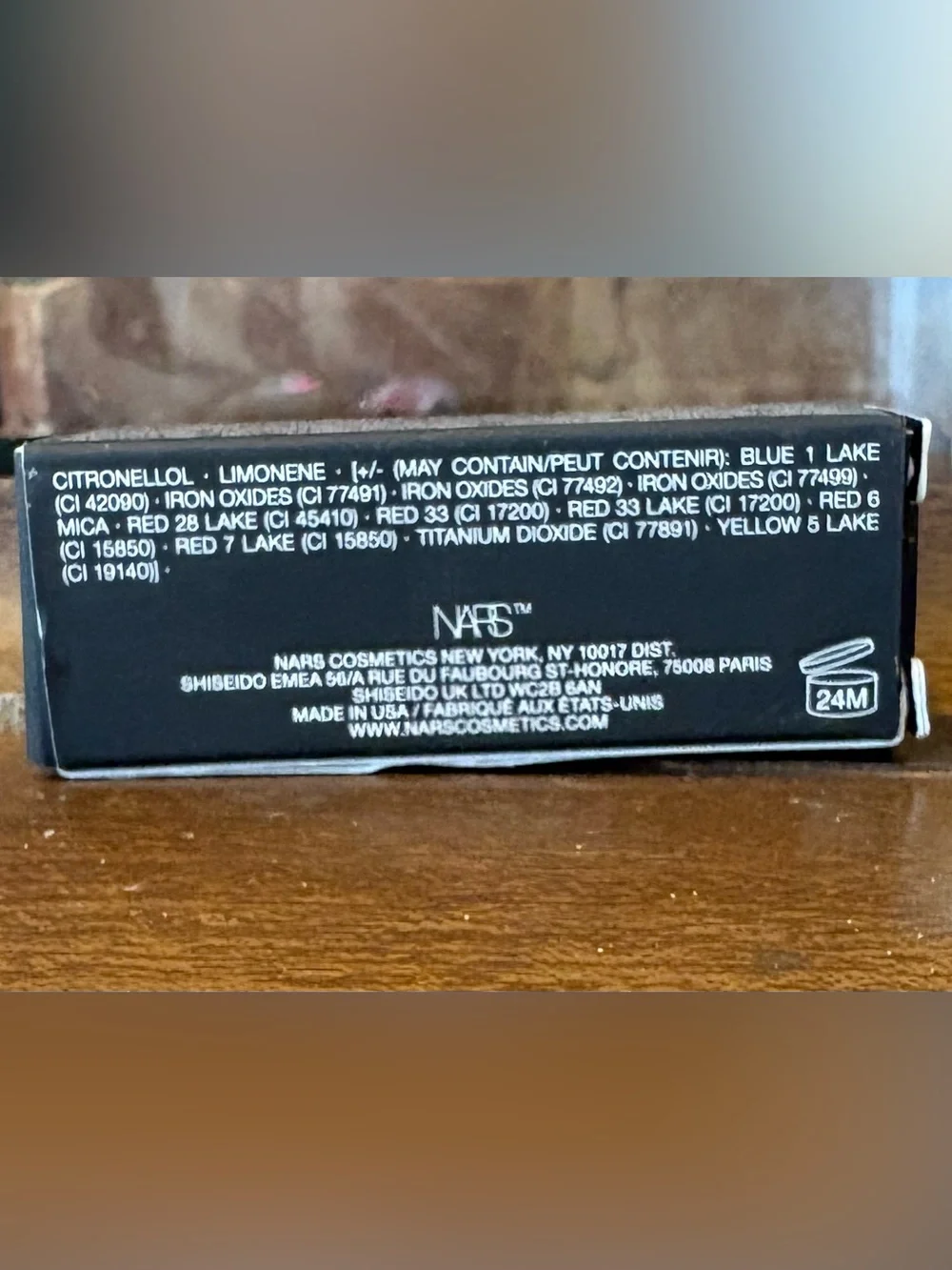 NARS Blonde Venus Peach Nude Lipstick - Soft Peach Shade NIB